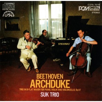 BEETHOVEN - Suk Trio - Trio avec piano op.97 'L'archiduc' (import Japon) import Japon..
